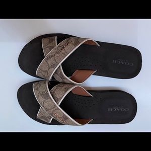 Coach Slip-on Sandals